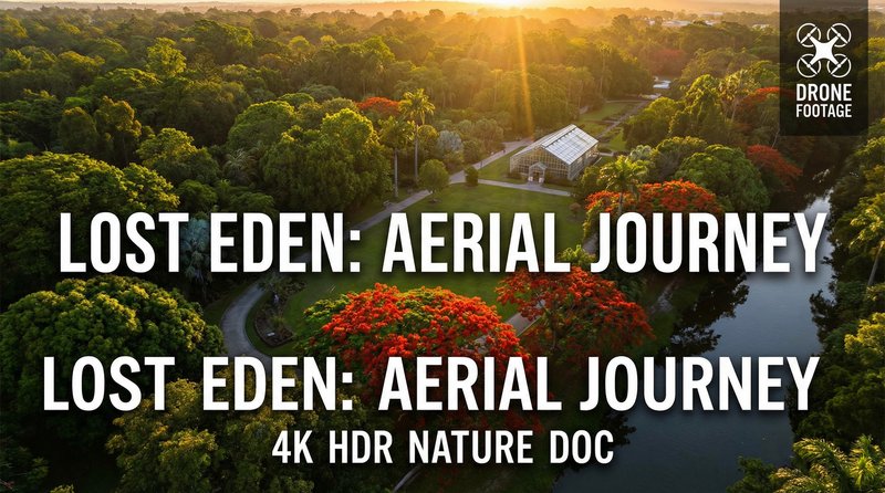 蜜芽稀有植物航拍视频